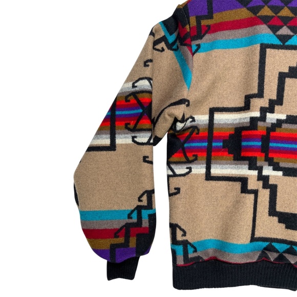 VINTAGE PENDLETON Mens Jacket Wool Coat Size Large - Picture 11 of 14